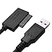 Hbaebdoo USB 3.0 to 7+6 13Pin Slimline Laptop CD/DVD Optical Drive Cable