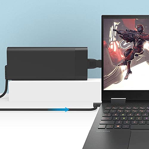 Image of Laprite 200W 19.5V 10.3A AC Adapter Laptop Charger Fit for HP ZBook 17 Pavilion Gaming 15 17 ZBook G3 G4 G5 G6 G7 15 15t 17 17t, Create Studio G7 Envy 15-ep Pavilion Gaming 16 Omen TPN-LA21 Power Cord