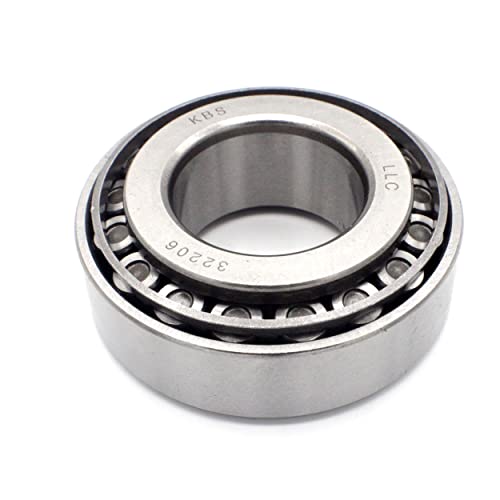 Parts and Parts Kegelrollenlager 32206 30x62x21,25mm, hochbelastbares Präzisionslager für Axial- & Radialbelastungen, DIN 720 ISO 355, langlebig & hitzebeständig für Industrie- & Automobilanwendungen