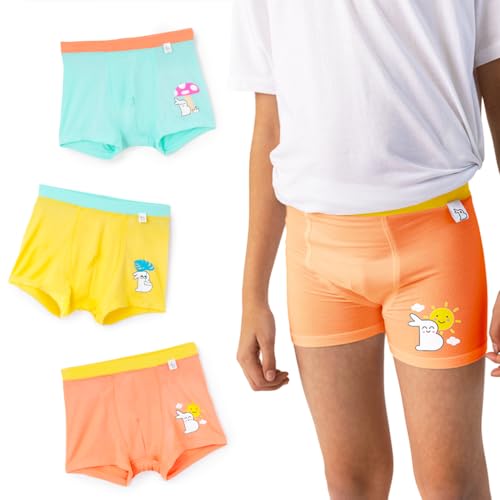 Image of superbottoms Boy Trunks | Supersoft Underwear for Boys | 3X Softer Underwear for Kids | Super Stretchy, Breathable, Gentle Elastics, No Scratchy Tags