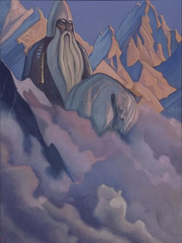 Impression d'art Sviatogor de Roerich | Toile murale vintage format 60x90cm