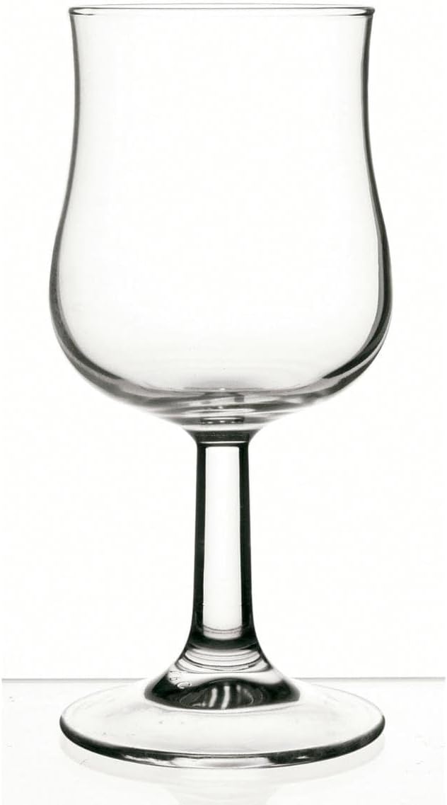 Arcoroc Lira – Set of 6 Tensioned Glass Water Glasses 23cl