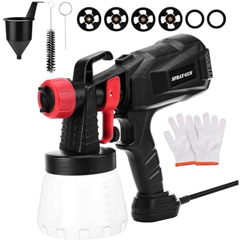 Aytop 400W Electric Paint Sprayer with Nozzles Cover