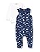 Produktbild SALT AND PEPPER Baby-Jungen Strampler mit maritimen Allover Druck aus OC Strampelhose, Ink Blue, 62