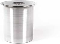 Lixeira Pia Cozinha Embutir Granito Inox Alumínio Luxo 5 Lts