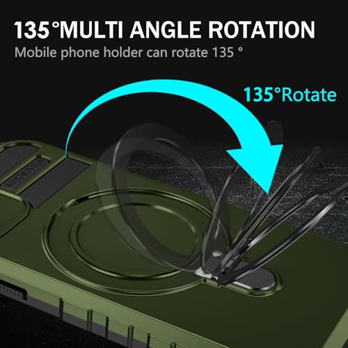 Coque iPhone 12 antichoc avec support magnétique invisible noir - 5