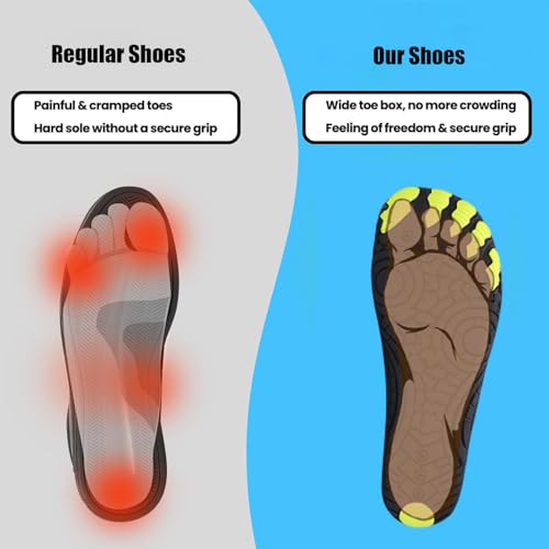 Grounded Barefoot Footwear for Women Men Neuropathy, Comfortable Lightweight Non-Slip Barefoot Shoes2