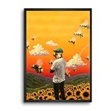 Tyler The Creator Flower Boy Poster HD Print Album Cover Paper Rapper Music Wall Art Decor LAMINATED :12x18inch (30x45cm)