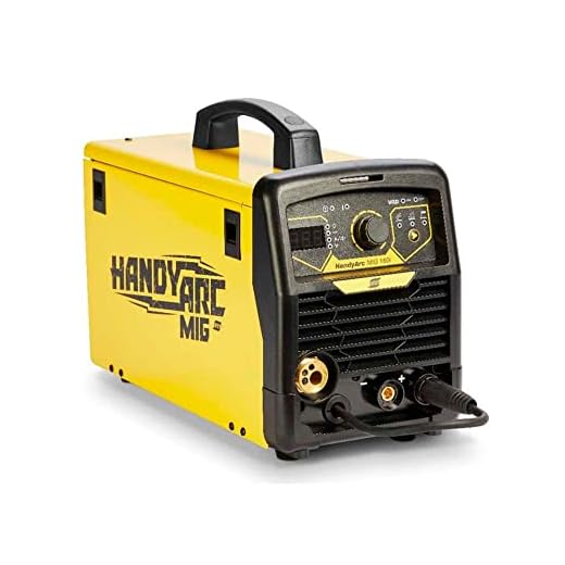 Máquina de Solda Inversora Esab Handyarc MIG 160i 50/60Hz Monofásica 220V