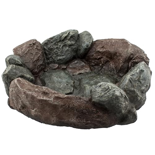 Vogelbad Garten 30cm, Vogeltränke Stein, Wassertränke für Vögel, Vogelbrunnen, Vogel-Badewanne, Vogeldusche, Vogeltränken, Vogeltränke Manukau Größe M, Vogeltränke Garten, Wasserschale für Vögel