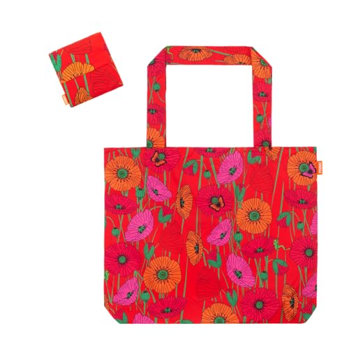 Bolsa de Compras - Shopping Large, Amapolas, 48 x 38 x 7 cm, Utilidad