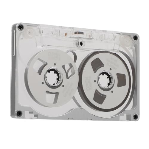 Cassette sonore vierge bobine Tosuny en aluminium au design vintage chromé
