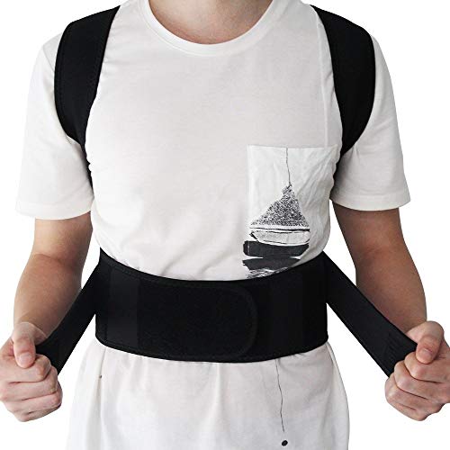 Soulager le mal de dos avec ce correcteur de posture magnétique réglable pour homme et femme