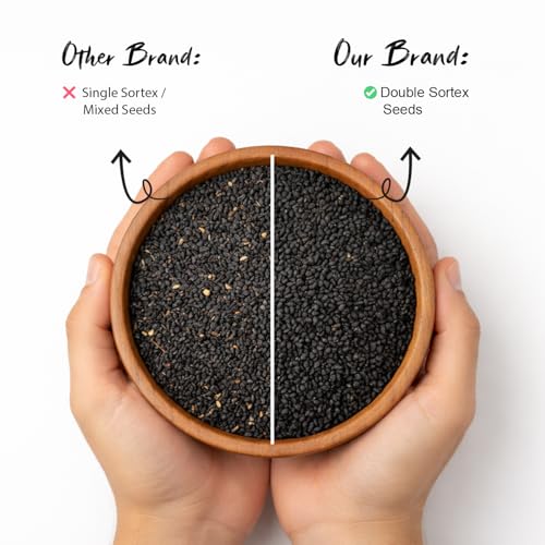 Image of Brijbooti Kalonji Seeds 250 Grams - Black Cumin Seeds For Hair Gowth - Nigella Seeds - Karun Jeeragam - Karuppu Jirige
