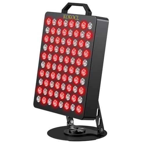 Red Light Therapy Panel with Remote Dual Wavelengths