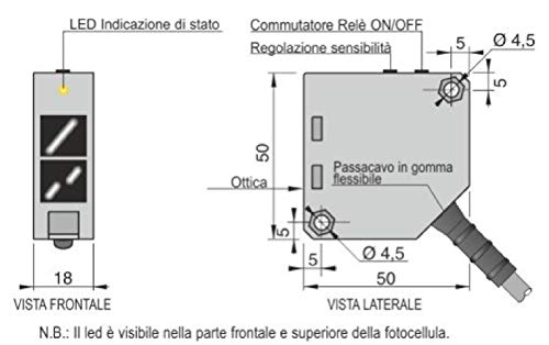 AECO SENSOR FOTOELÉCTRICO FTQSP-R-R FTQ000130