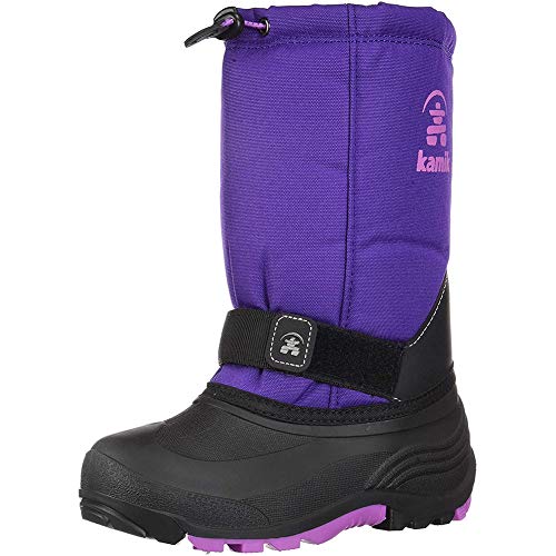 Kamik Kids Rocket Insulated Winter Boots,Purple/Orchid,2