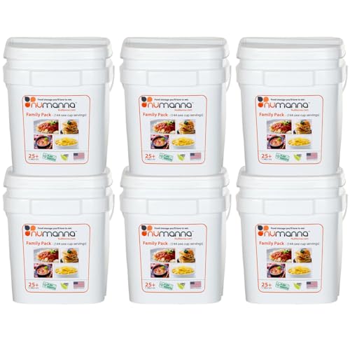 Numanna Family Emergency Food Storage (864 Servings)