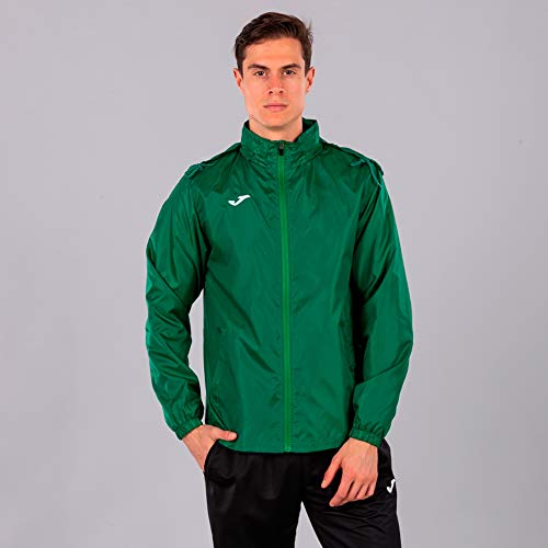 Joma Wasserdichte Regenjacke mit Kapuze, 6XS - 3XL - Windjacke mit Seitentaschen und Elastischen Bündchen - Iris
