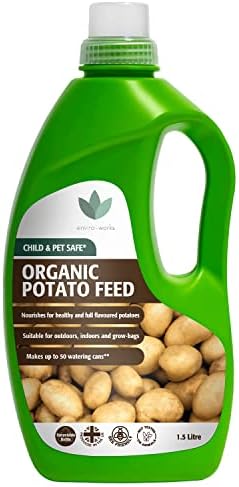 Enviro Works - Organic Potato Feed - 1,5L Concentrate - Makes up to 50 watering cans - Safe to use around children, pets and bees