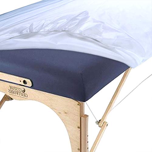 Appearus Disposable Water Resistant Fitted Massage Table Sheet Bed Covers 76x36x6 (10 Count)