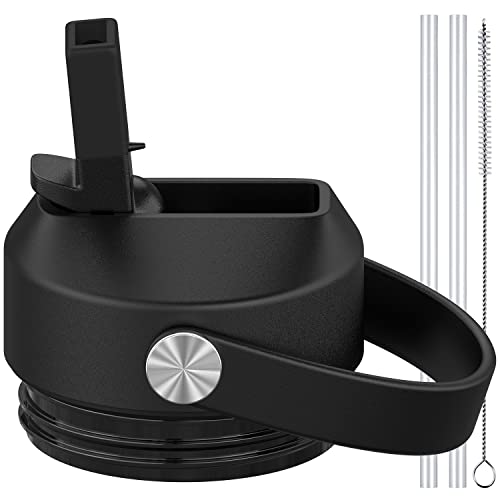 18 Oz,26 Oz,36 Oz,46 Oz,12 Oz,64 Oz,straw Cap,straws And Brush Include (black)