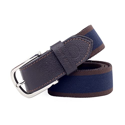 Image of Bacca Bucci Men's Fabric Comfort Stretch Casual-Belts