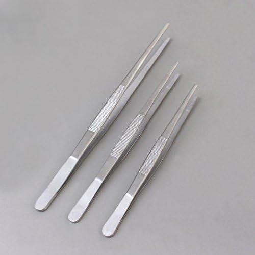 Miniatura 2 de honbay 3pcs Juego de pinzas con puntas de serrado, longitudes 12" 10" y 8"