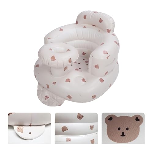 Cadeira Infantil, PVC Ecológico, Suporte Macio e Durável, Assento Infantil Inflável, Estabilização P