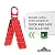 Peakworks Roof Anchor Bracket for Fall Arrest System – Connects to Wood Surfaces with Roofing Applications, ANSI and OSHA Compliant, Adjustable Connector Made of Strong, Durable Steel, Red, V8229100