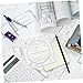 SOLUSTRE 2pcs Circle Drawing Template Rolling Ruler Multi-Purpose Stencil Drafting Tool