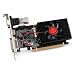 Grafikkarte 1GB DDR3 64 Bit, PCI Express 2.0 16x PC Computer Grafikkarte mit HDMI DVI VGA Schnittstelle, Einzellüfter Desktop Videokarte für Arbeit Multimedia