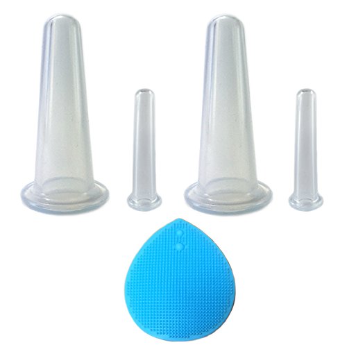 Face And Eye Cupping Therapy Set, Anti-Aging, Reduce Wrinkles And Lines For Face, Neck, And Eyes, Skin Lifting, Face Massage Cups, Facial Reflexology