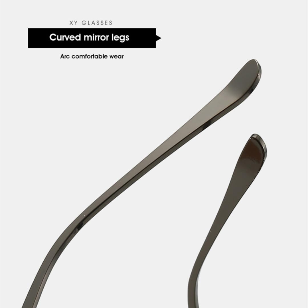 Gafas de sol sin marco con personalidad
