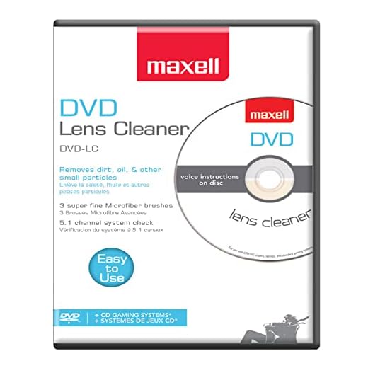 Maxell DVD-LC DVD Lens Cleaner, One Size