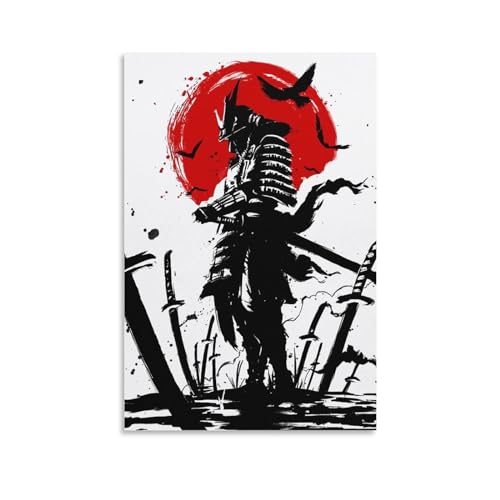 侍 武士 忍者 太刀 墨絵 水墨画 アートパネル ウォールアート 壁掛け 装飾画 水彩画 ポスター 油絵 キャンバスアート アートフレーム額縁付き パネルアート 絵画 壁飾り 飾り絵 キャンバス 画像 現代 芸術 壁の絵 贈り物 部屋飾り 新築飾り 玄関