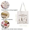 Champagne Lover Tote Bag Champagne Alcohol Drinking Gift Champagne Problems Social Club Canvas Bag Cocktail Bachelorette Gift (Champagne Tote) #1