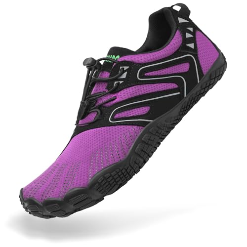 Image of SAGUARO Womens Mens Barefoot Shoes Minimalist Trail Runner Wide Toe Box Zero Drop Outdoor Cross Training Shoe