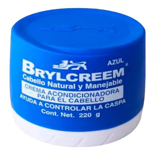 Fijadores Y Modeladores, Apparel Crema Acondicionadora Brylcreem Azul 220g