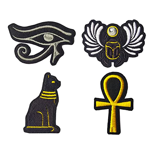 Écusson brodé Égypte mythologie mystique pour customiser vos vestes et jeans DIY