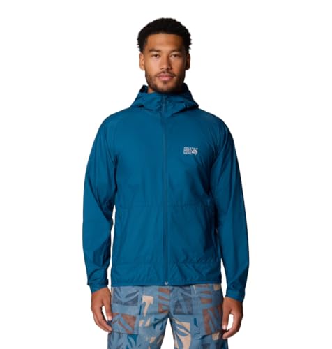 Veste à capuche Mountain Hardwear KOR Airshell en tissu premium