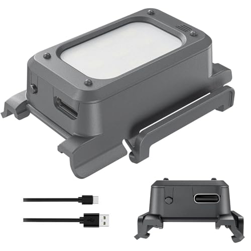 Image of Coyktonty Night Lighting Landing Gear for DJI Neo 2,Rechargeable LED Night Flying Lights, Neo2 LED Light Landing Gear 2-in-1 Kit,Increase height by 10 cm