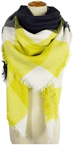 Heekpek Echarpe Homme Hiver Écharpe Cadeau De Noël Chaude Automne Foulard Lgante Longue Tartan Echarpes 180cm30cm Noir  71255a33 8b3c 5159 A38a 1286bf5c8ae3