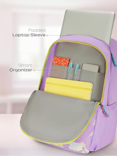 Image of Safari Whisper School Bag For Girls, Capacity - 36L, 2 Compartments Backpack For kids