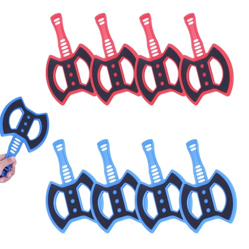 TfruKiet Throwing Axes Set for Axe Throwing Game for Backyard, Durable and Fun Plastic Throwing Axe for Ax Throwing Game, Outdoor Hatchet Throwing Game Replacement Accessories for Adults and All Ages