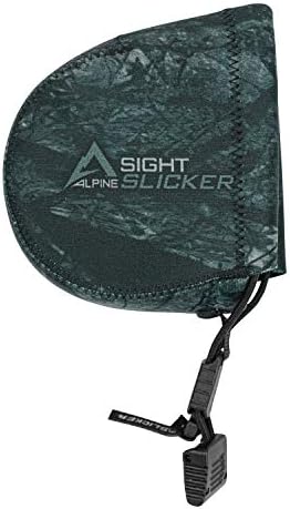Alpine Innovations Sight Slicker - Protect Your Bow Sight with The Sight Slicker. Easy to Put on and Remove. Perfect for Archery Hunts. (Stealth Shadow Large)
