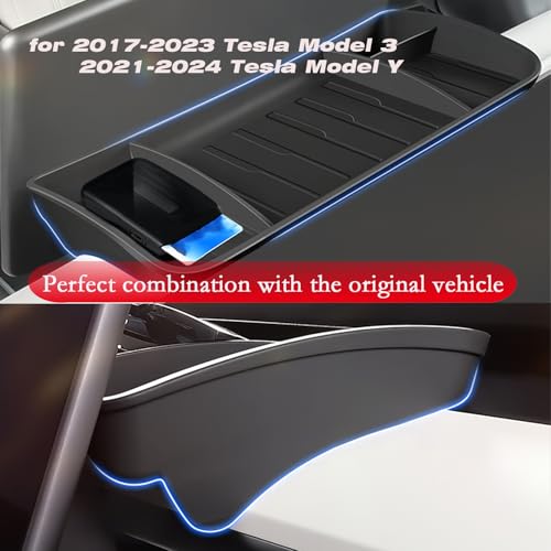 yhcdsea Center Console Organizer for Tesla Model 3 and Model Y by yhcdsea - Used condition - Image 3