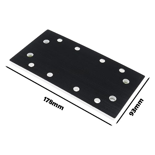 The Lord of the Tools Sanding Pad 93x178mm Compatible with Festool RS300 EQ RS3 LRS93 12 Holes Hook & Loop Grinding Plate Sanding Disc Backing Pad - Image 4