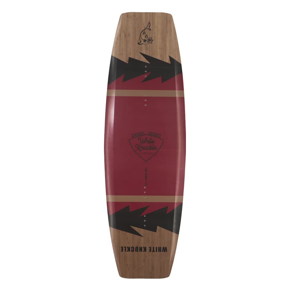 White Knuckle The Shred 139cm Wakeboard - Beginner-Intermediate Level with Molded-in Fins