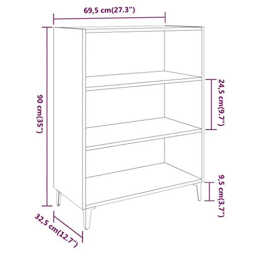 Cómoda de madera atemporal con 3 estantes y acabado gris moderno 4